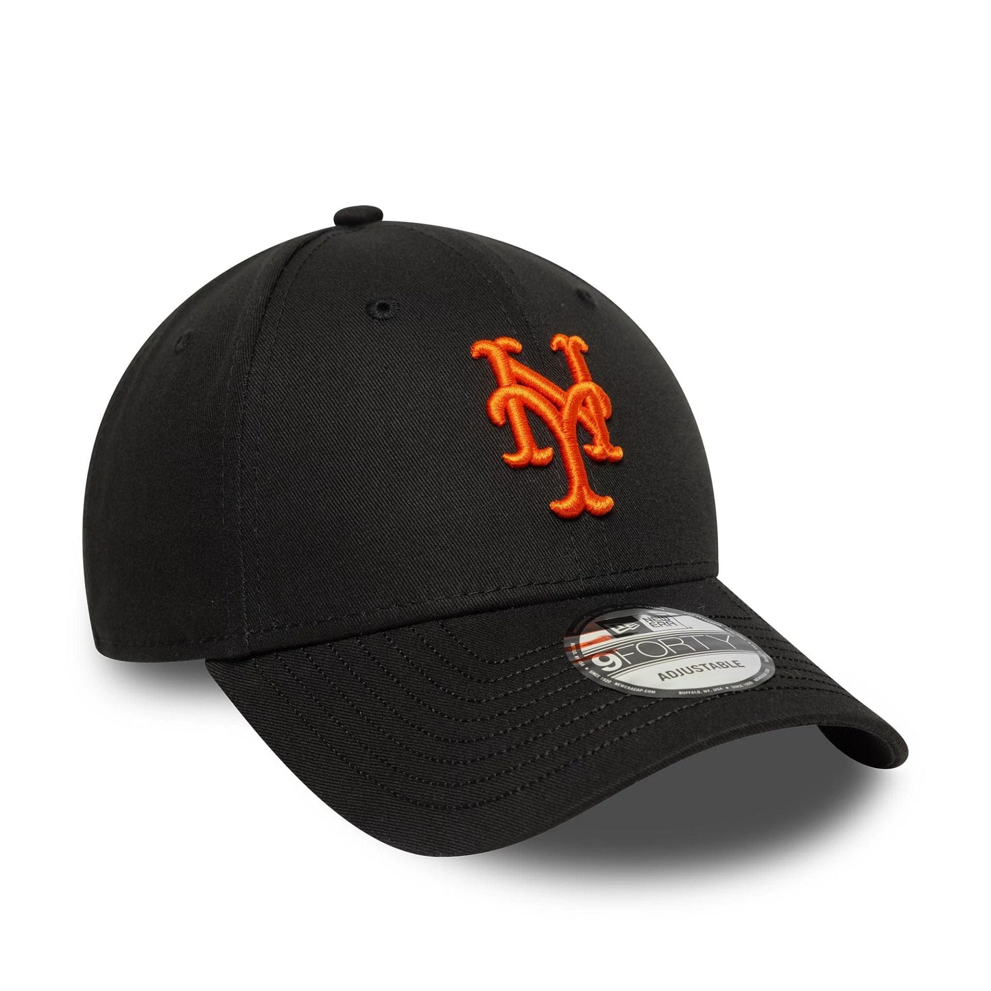 New Era NY New York Mets MLB Visor Script Black 9FORTY