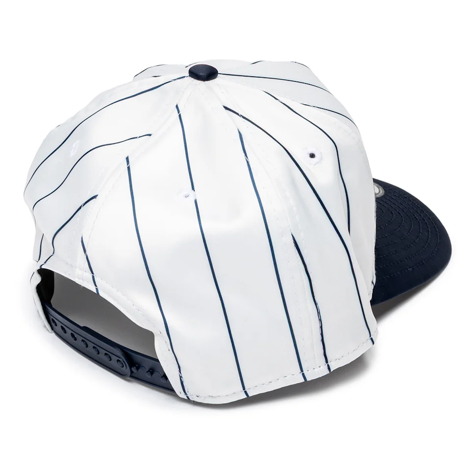 New Era NY New York Yankees  9Fifty A-Frame Satin Pinstripe White/Navy