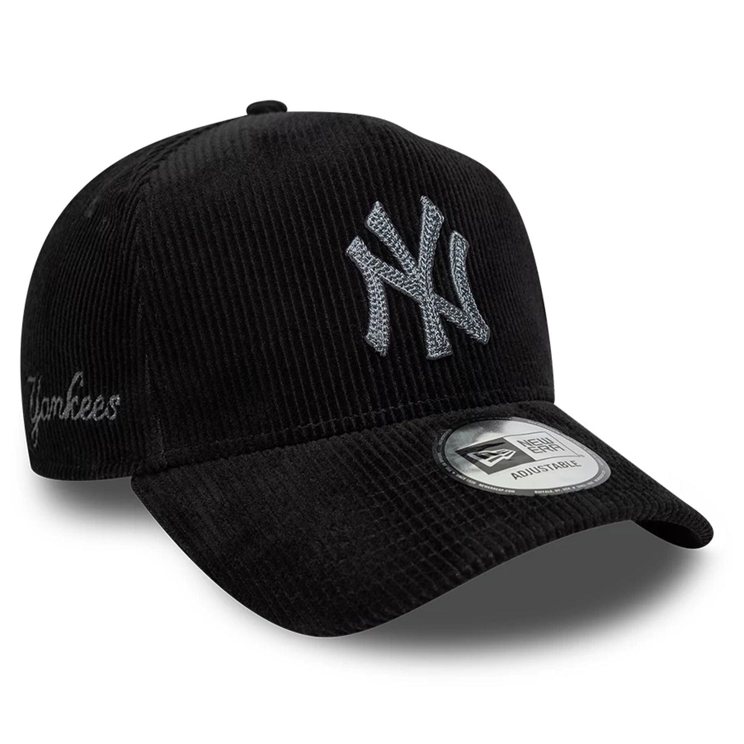 New Era NY New York Yankees MLB Cord Black 9FORTY E-Frame