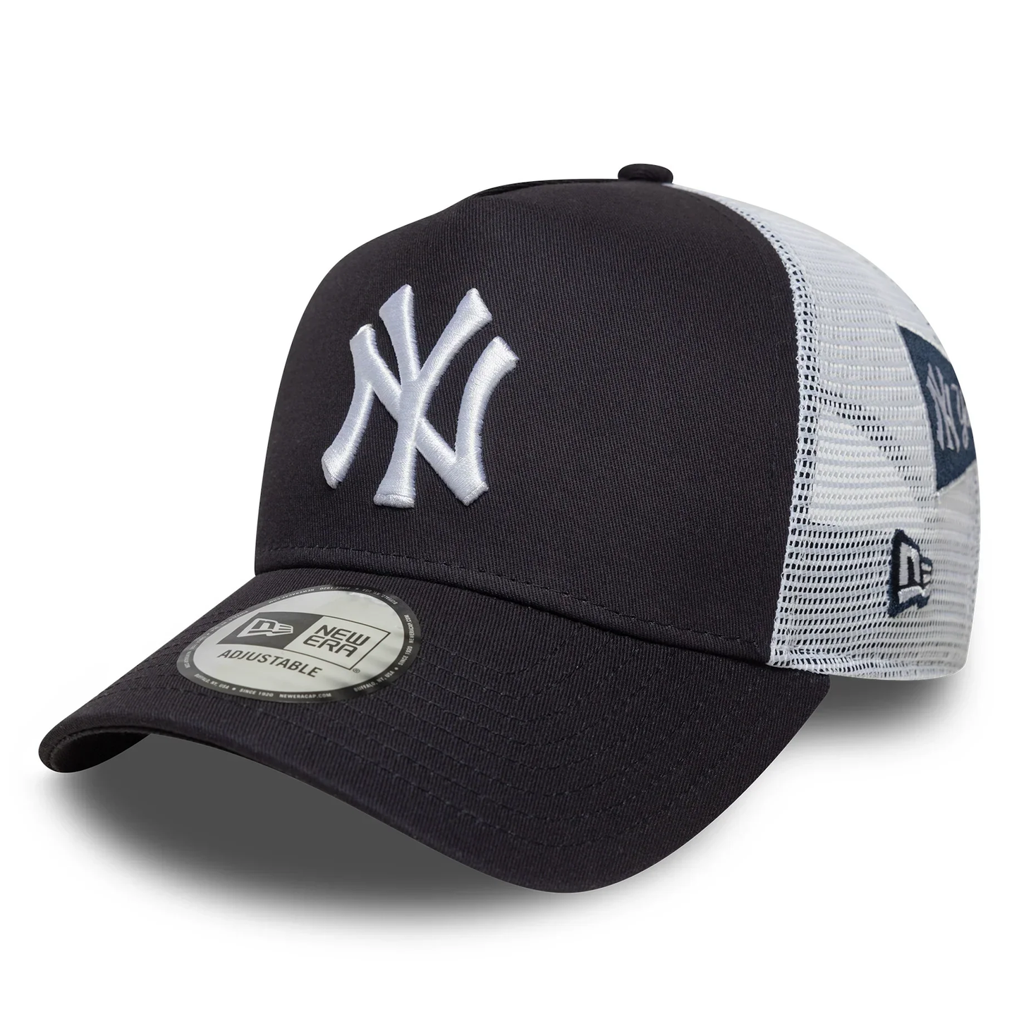 New Era NY New York Yankees Multi Patch Navy 9FORTY A-Frame