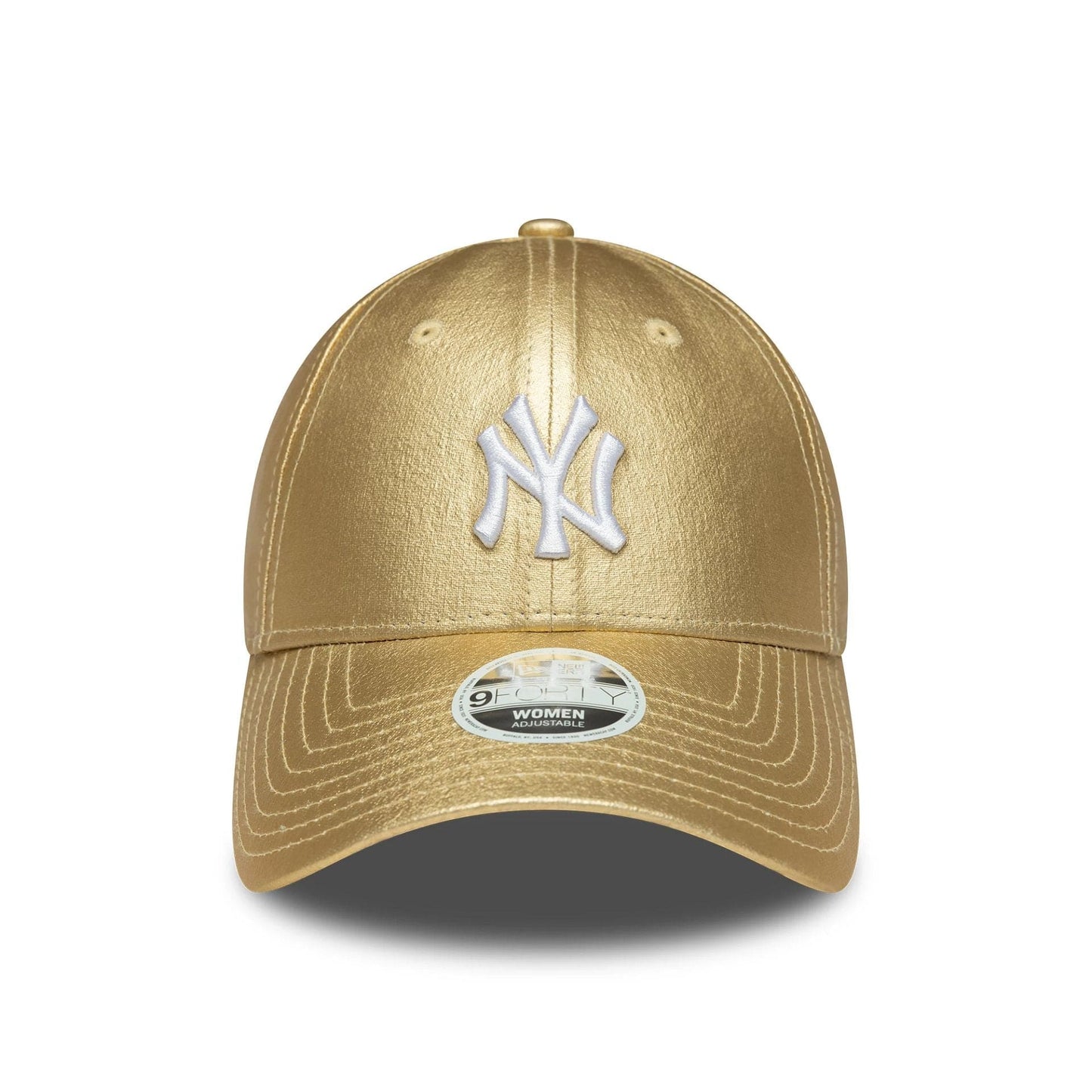New Era NY New York Yankees Women MLB Metallic Gold 9FORTY