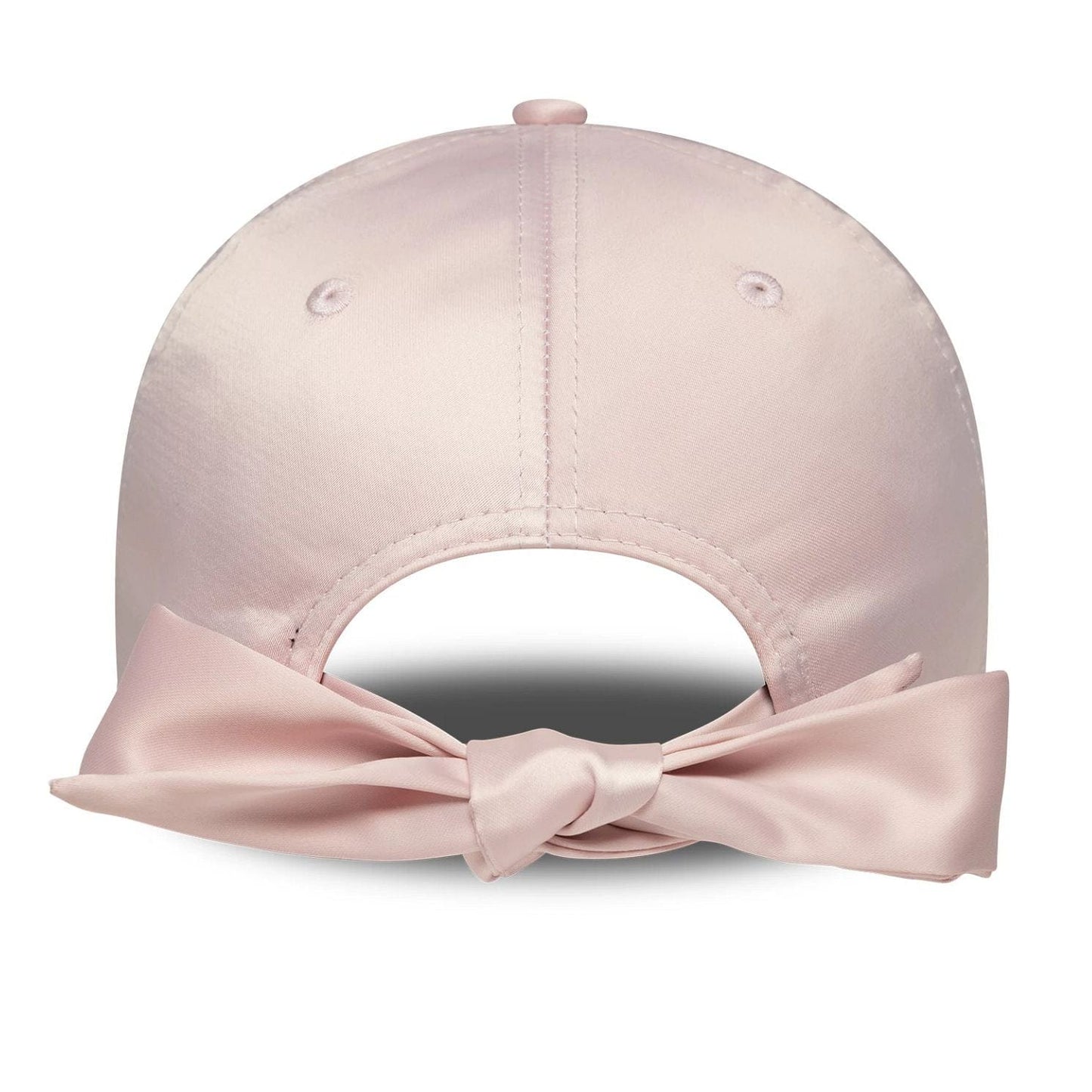 New Era NY New York Yankees Women MLB Satin Bow Back Pastel Pink 9FORTY