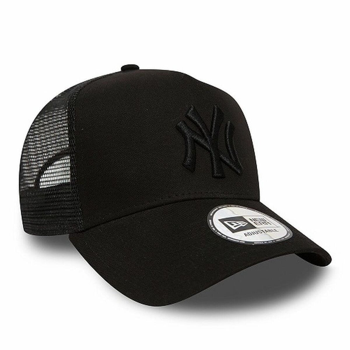 New Era New York Yankees Clean Black Trucker A-Frame 9FORTY