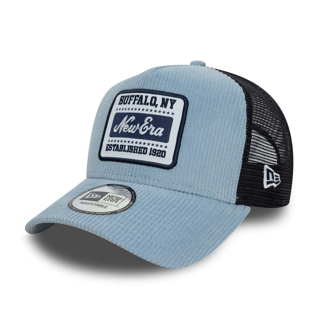 New Era Patch Cord Pastel Blue 9FORTY A-Frame Trucker