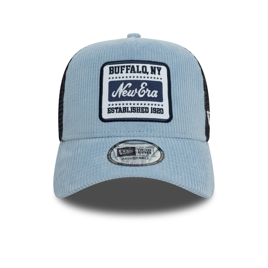 New Era Patch Cord Pastel Blue 9FORTY A-Frame Trucker