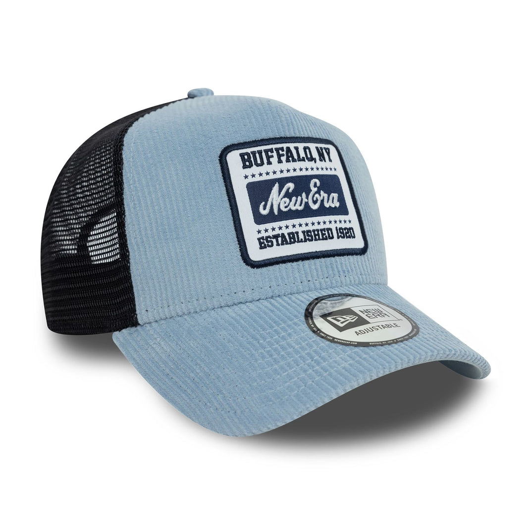 New Era Patch Cord Pastel Blue 9FORTY A-Frame Trucker