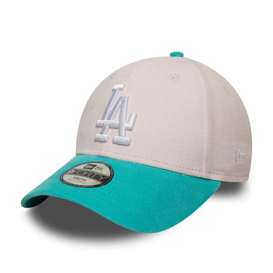 New Era (Youth) LA Dodgers MLB Cord Pastel Pink 9FORTY