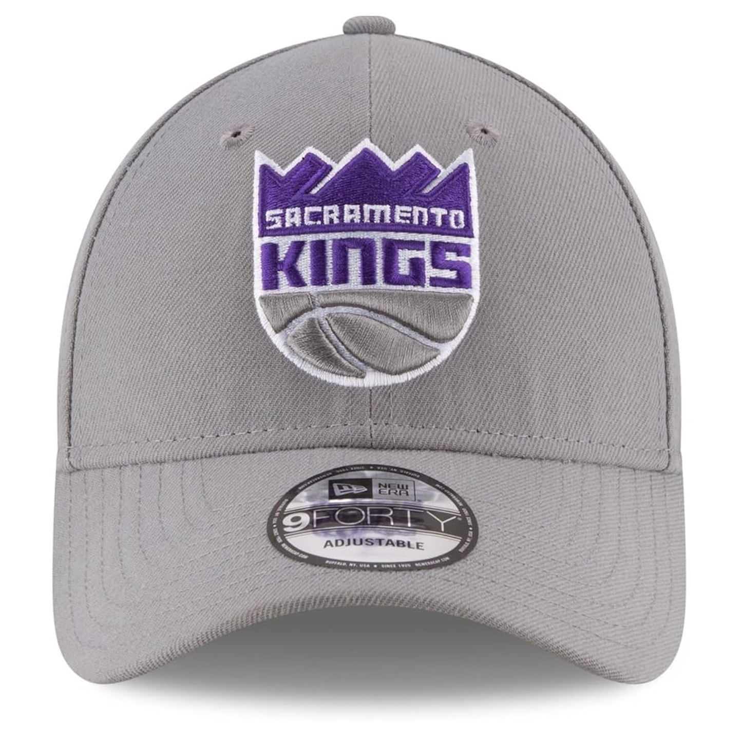 New Era NBA Sacramento Kings The League 9FORTY Grey Back Strap