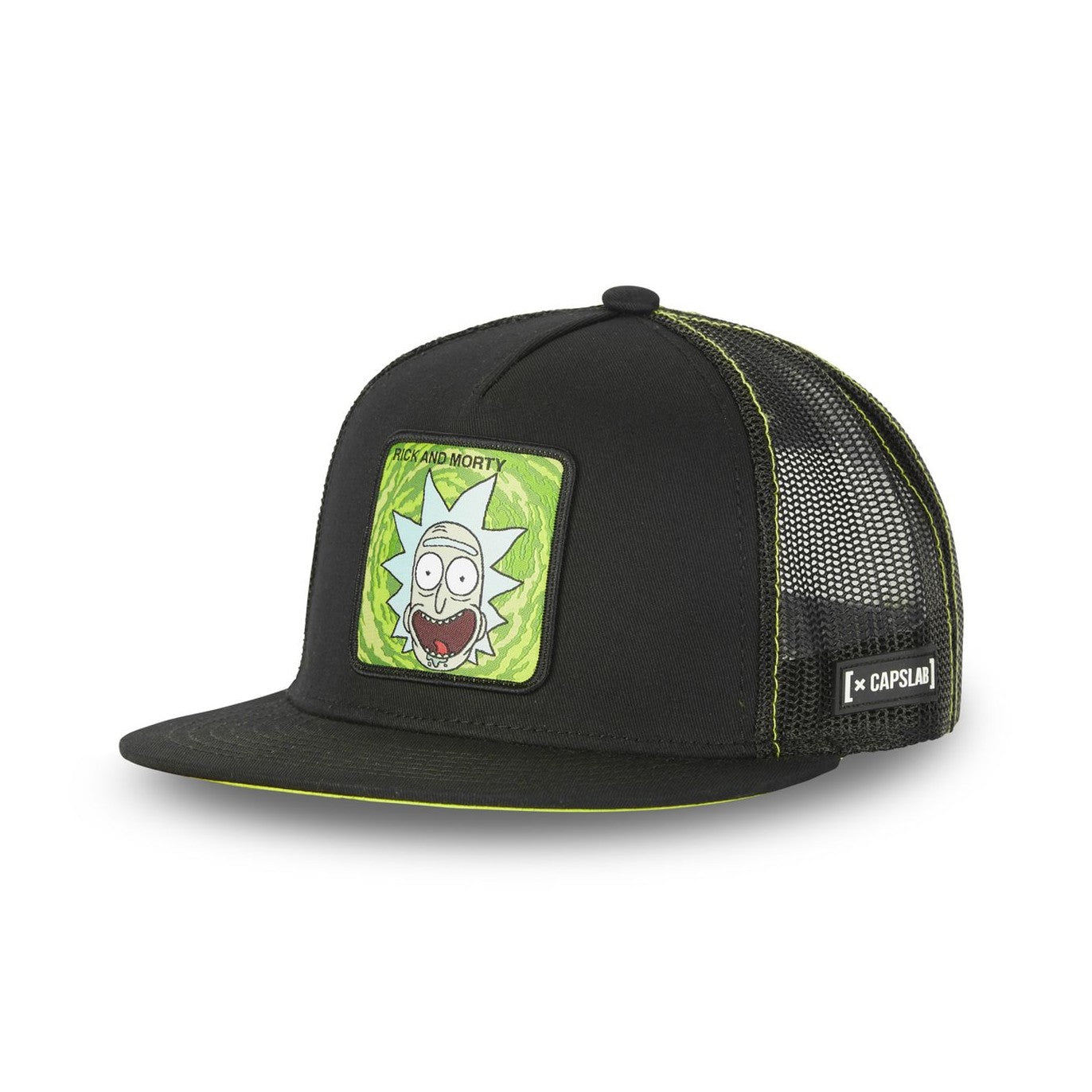 CAPSLAB Rick & Morty Rick Style Flat Black