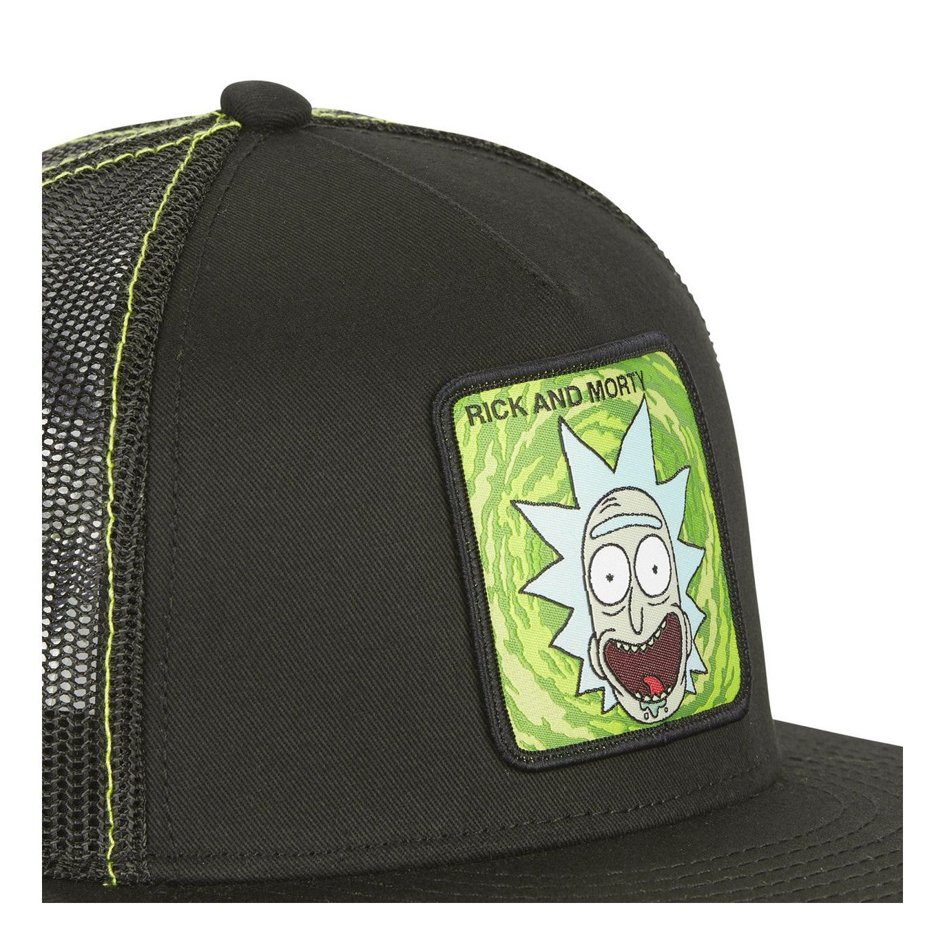 CAPSLAB Rick & Morty Rick Style Flat Black