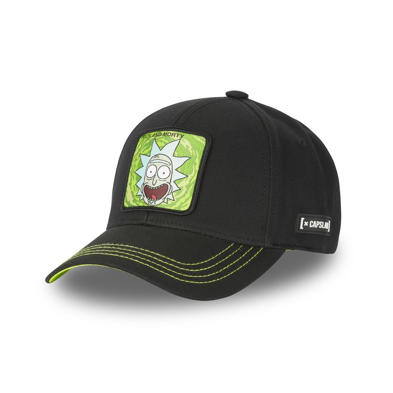 CAPSLAB Rick & Morty Rick Style Baseball Black