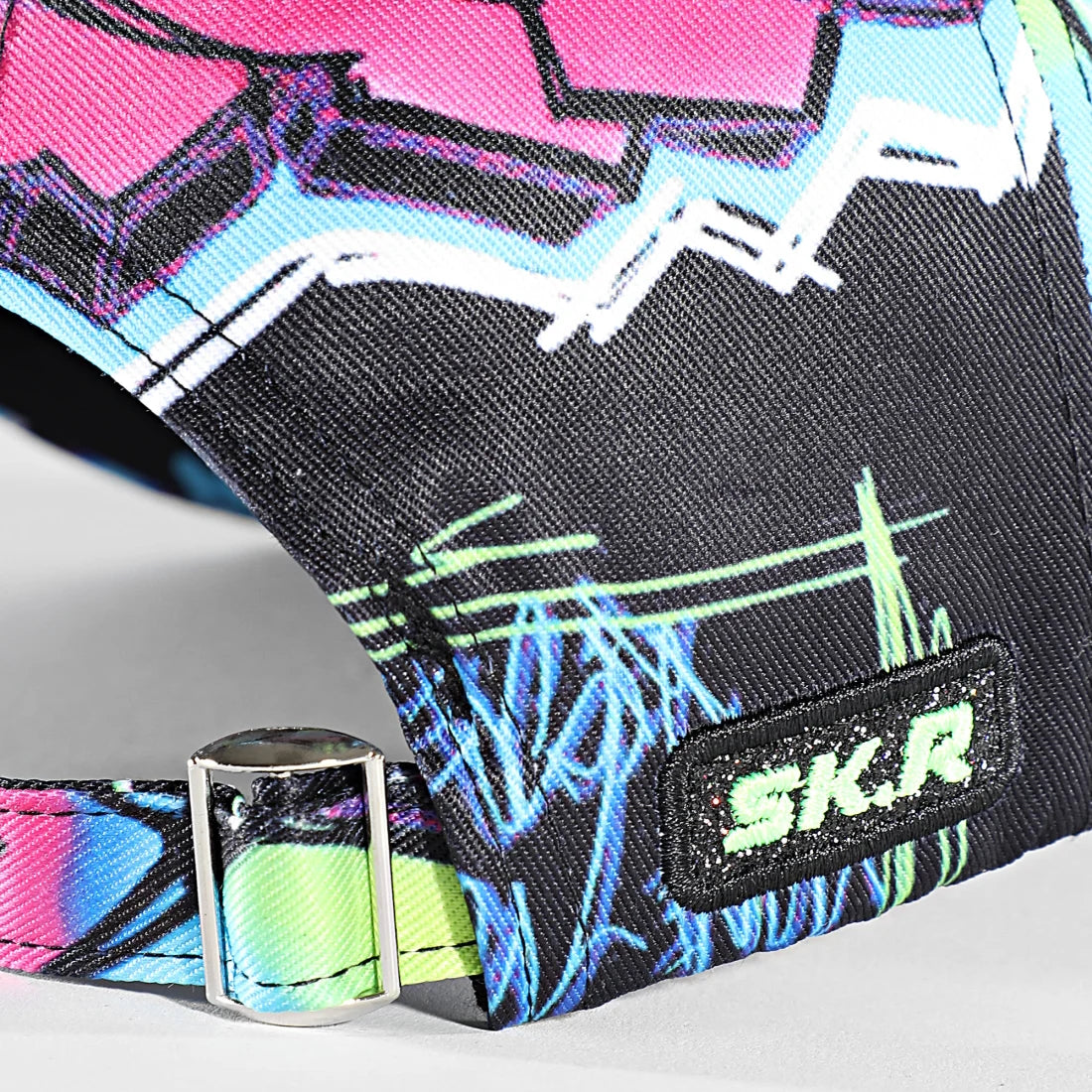 SKR PATERN-PRINT PINK-BLUE-GREEN