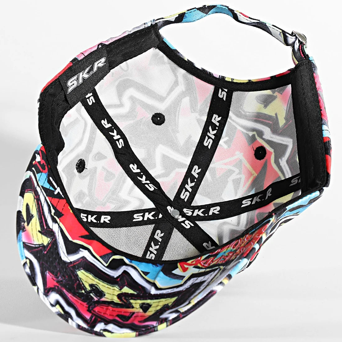 SKR TRIBAL GRAFFITI PRINT CAP