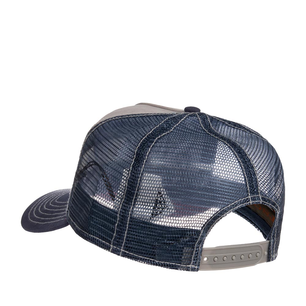 Stetson Trucker on the Truck Blue/Gray