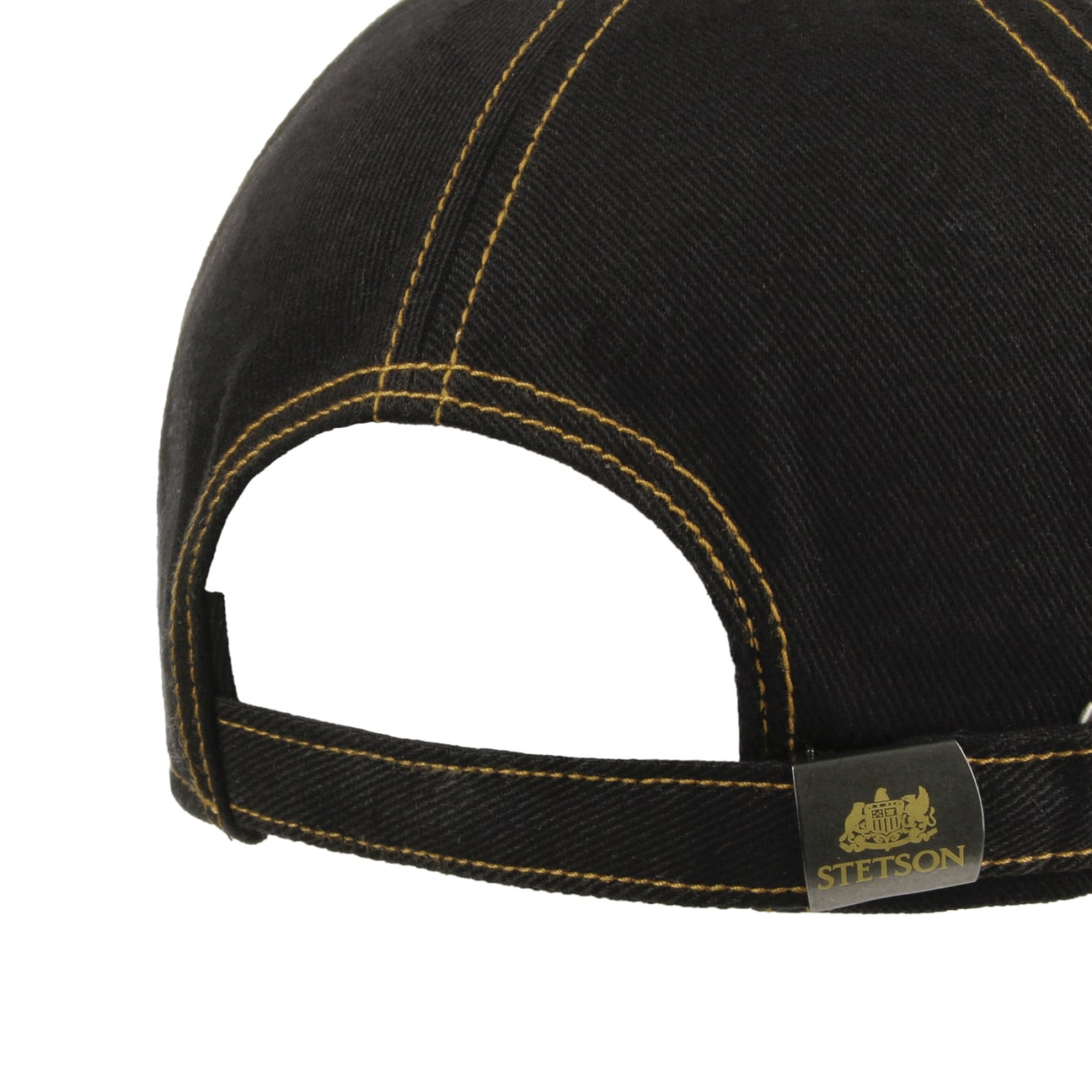 Stetson Cord Peak Garage Cap Black Yellow