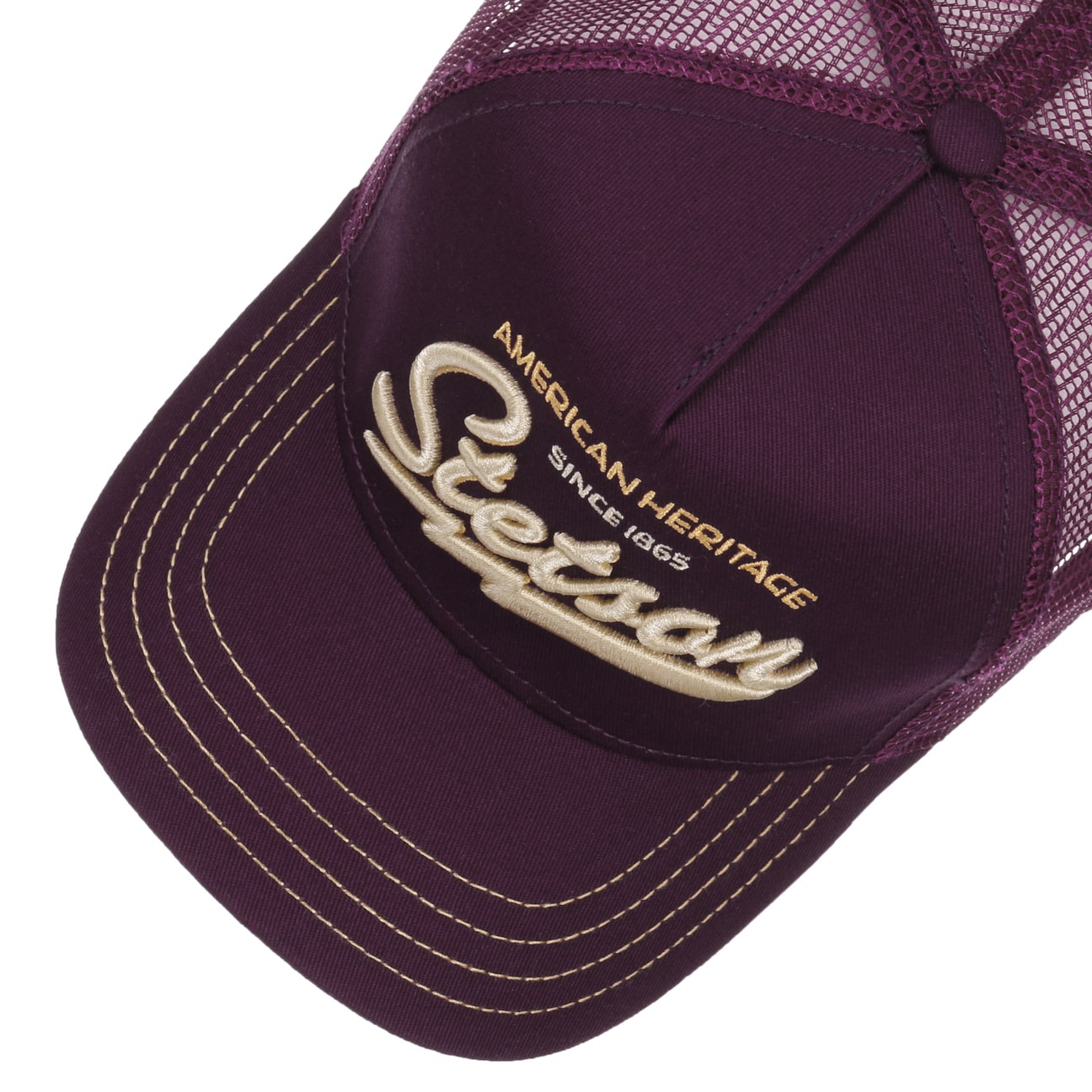 Stetson American Heritage Trucker Purple