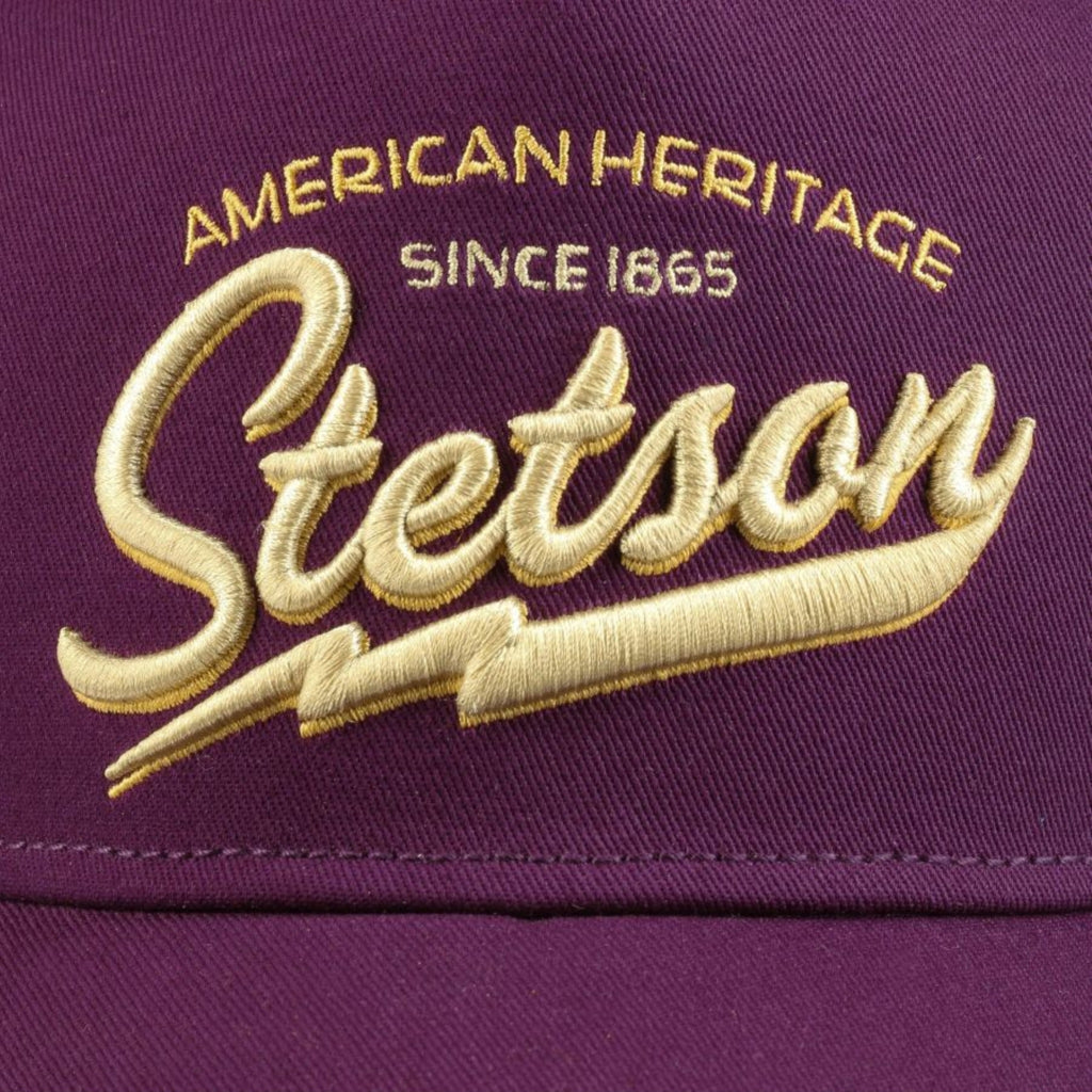 Stetson American Heritage Trucker Purple