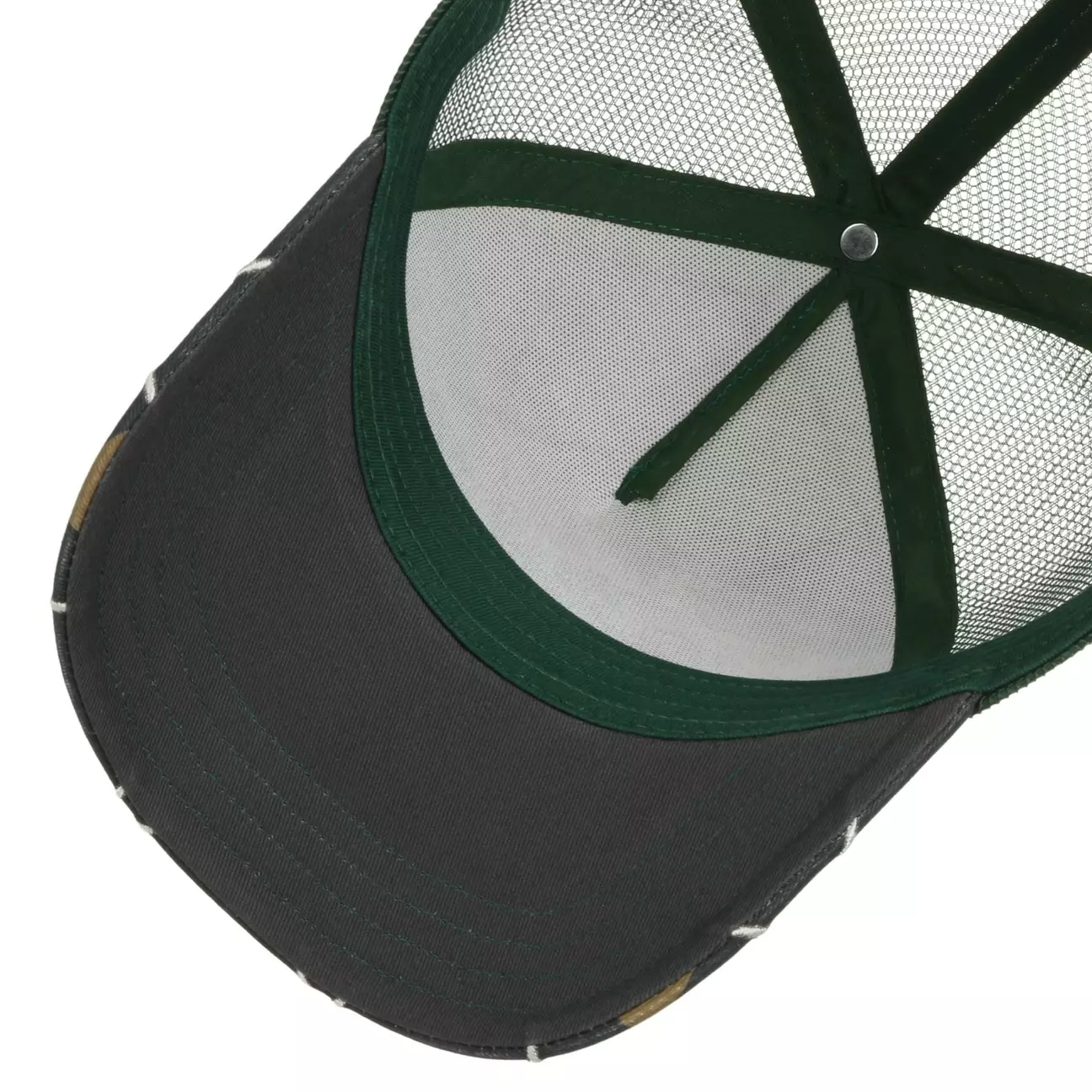 Stetson Argyle Check Trucker Multicolor