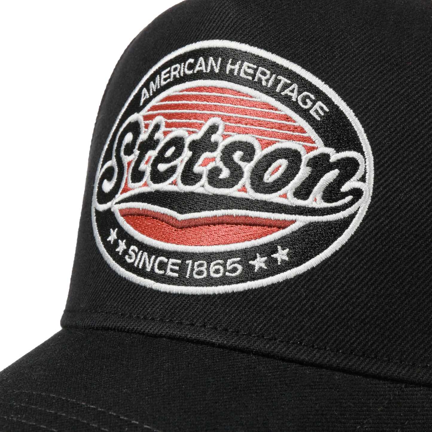 Stetson Selvage Denim Trucker Black