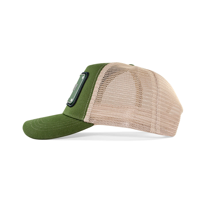 John Hatter & CO - RUBBER - TIME IS MONEY - OLIVE GREEN