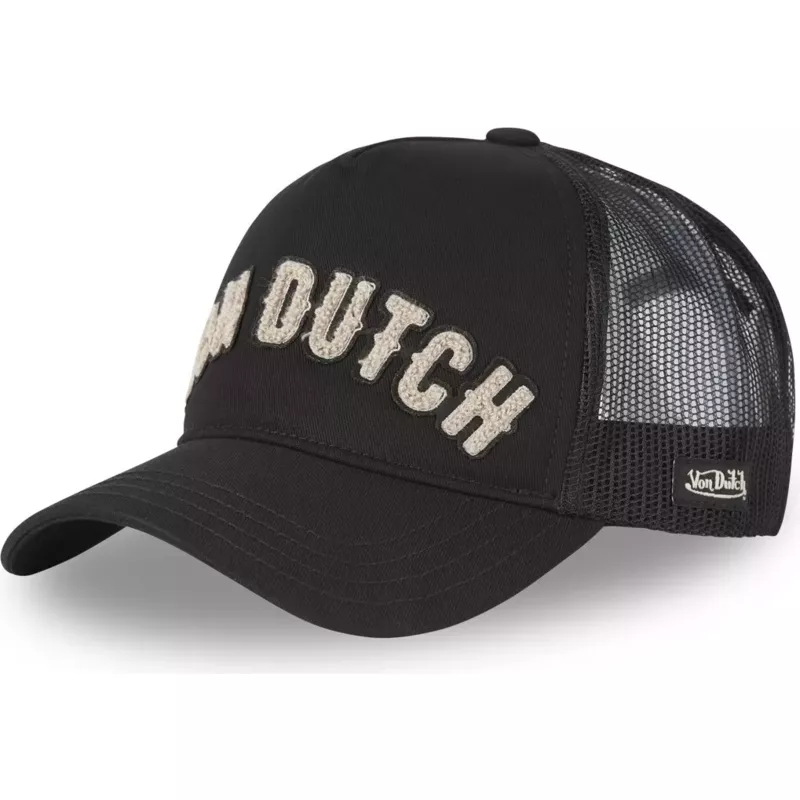 Von Dutch Buckle Black Trucker