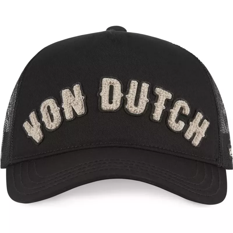 Von Dutch Buckle Black Trucker