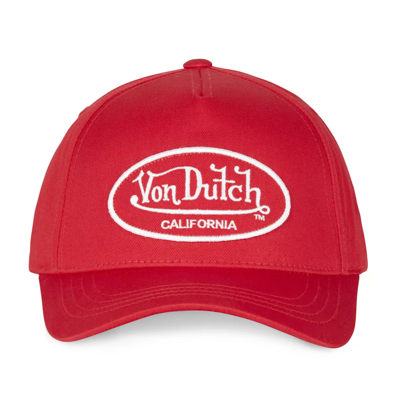 Von Dutch Baseball Cotton Red