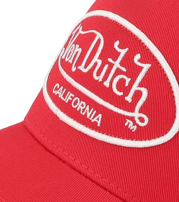 Von Dutch Baseball Cotton Red