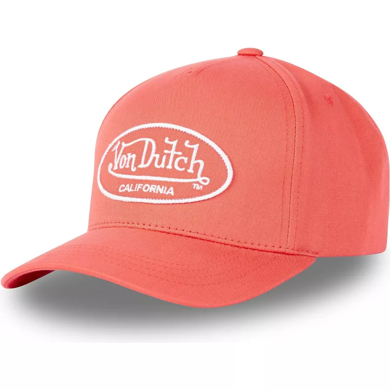 Von Dutch Baseball Cotton Salmon