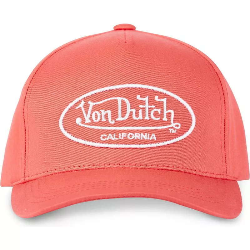 Von Dutch Baseball Cotton Salmon