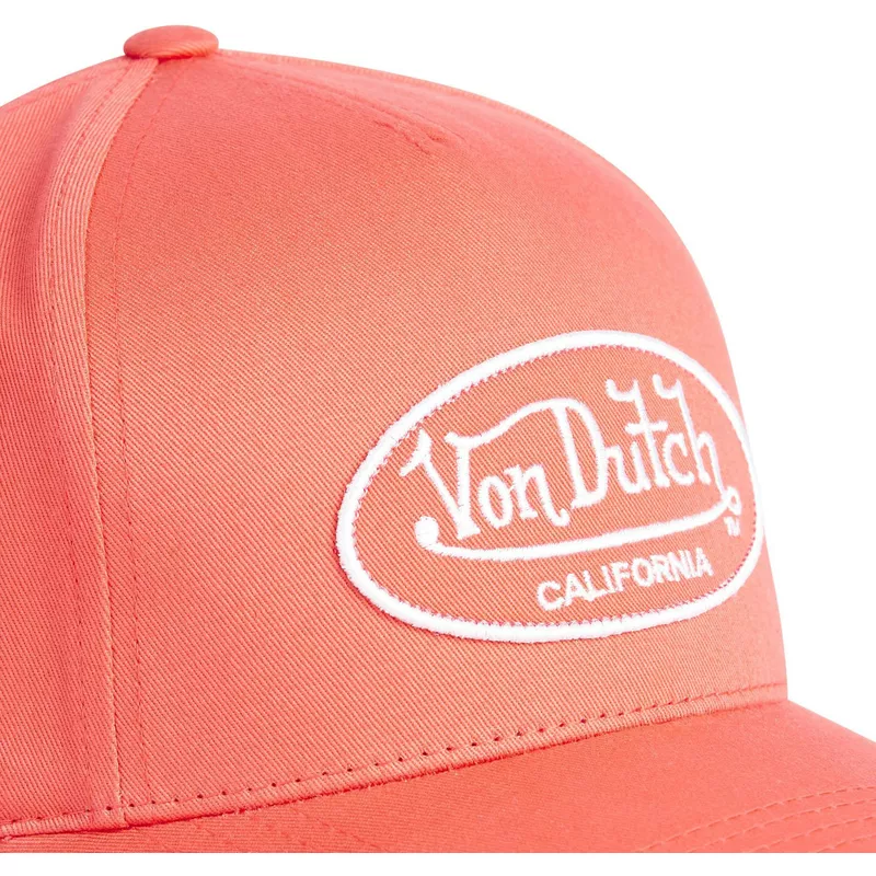 Von Dutch Baseball Cotton Salmon