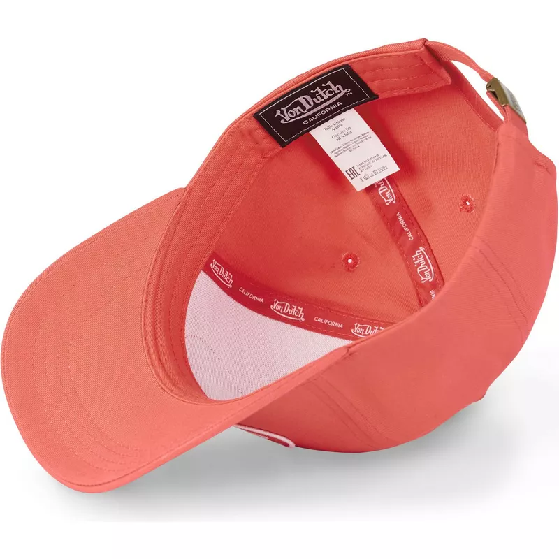 Von Dutch Baseball Cotton Salmon