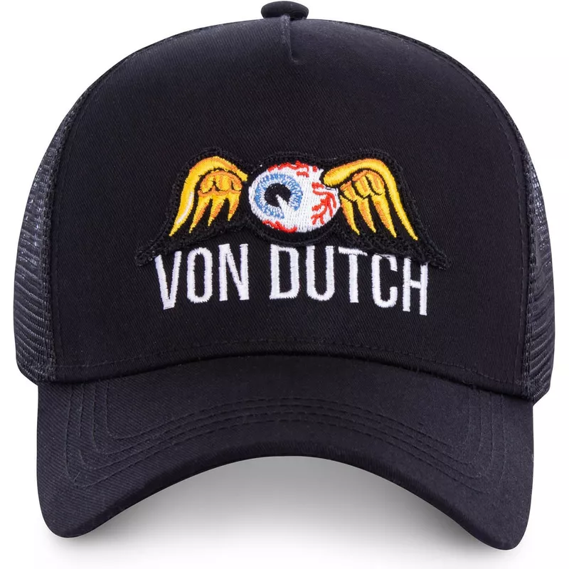 Von Dutch EYEPATCH Black Trucker Hat