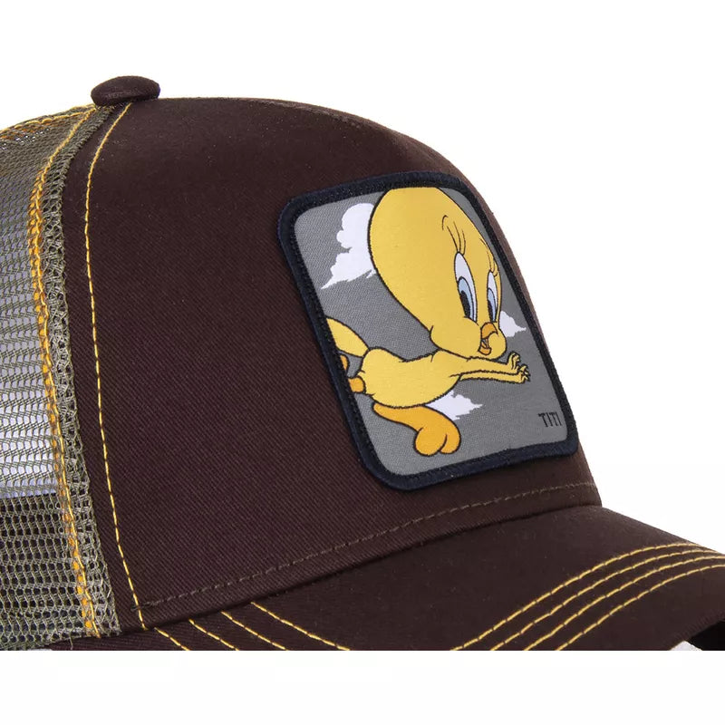 CAPSLAB Looney Tunes Tweety Bird Brown