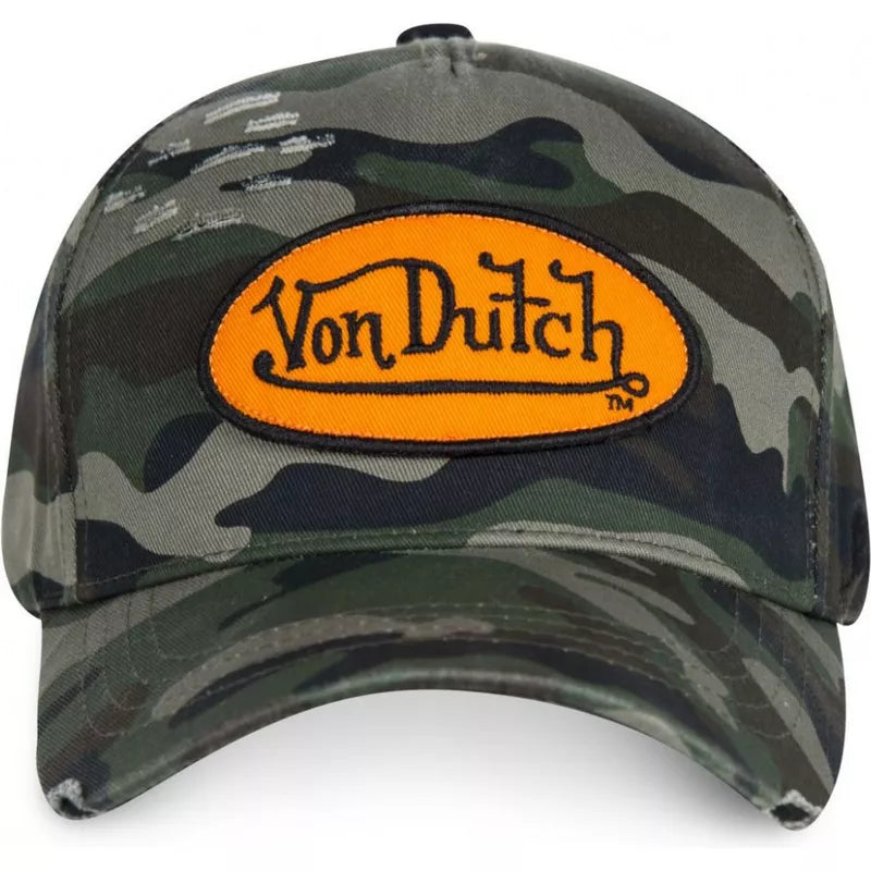 Von Dutch Trucker Camouflage Orange