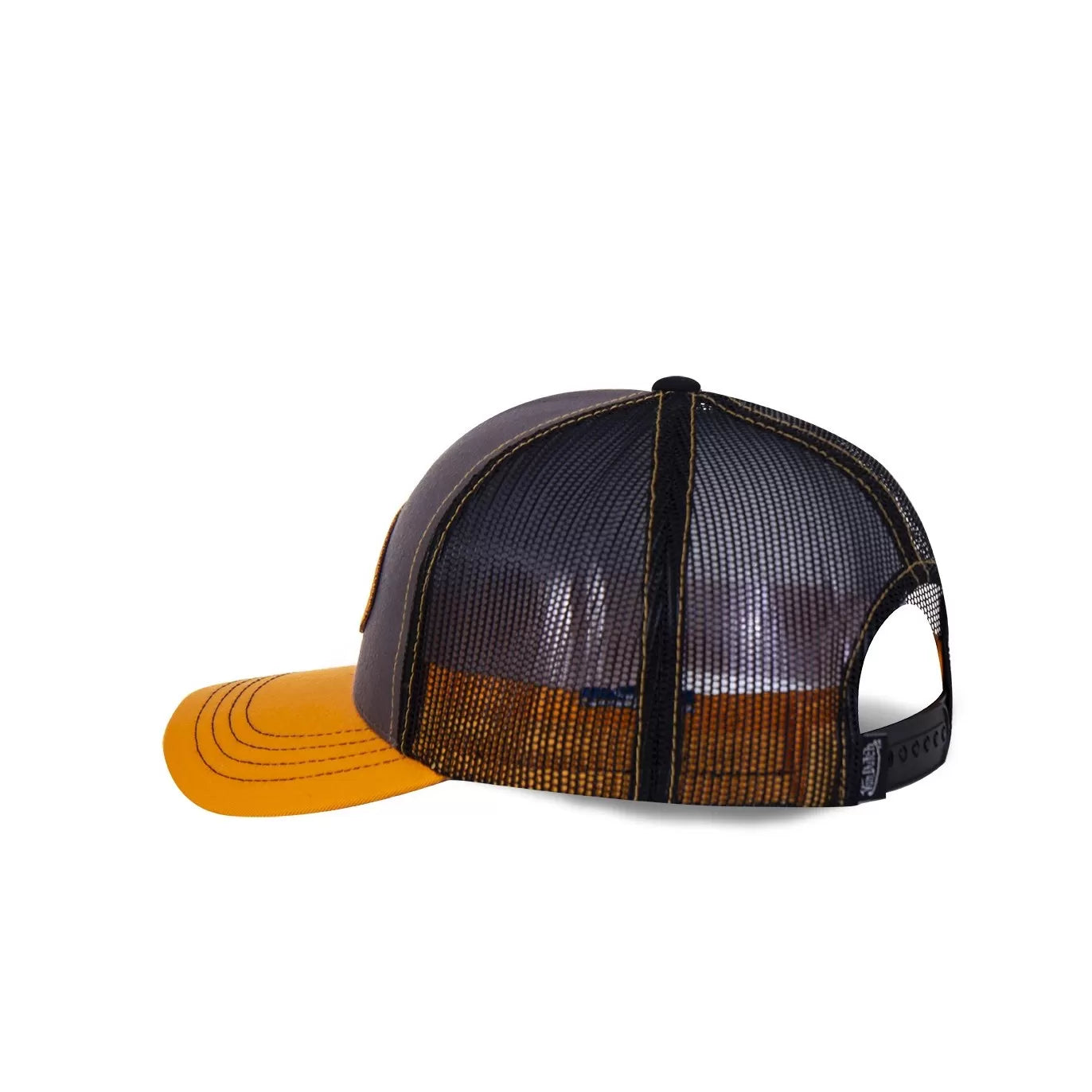 Von Dutch Orange Grey & Yellow Trucker Hat