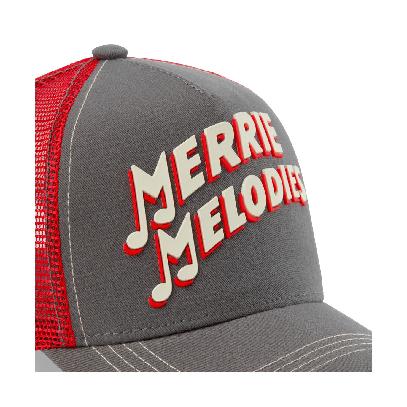 CAPSLAB Looney Tunes Merrie Melodies Grey & Red