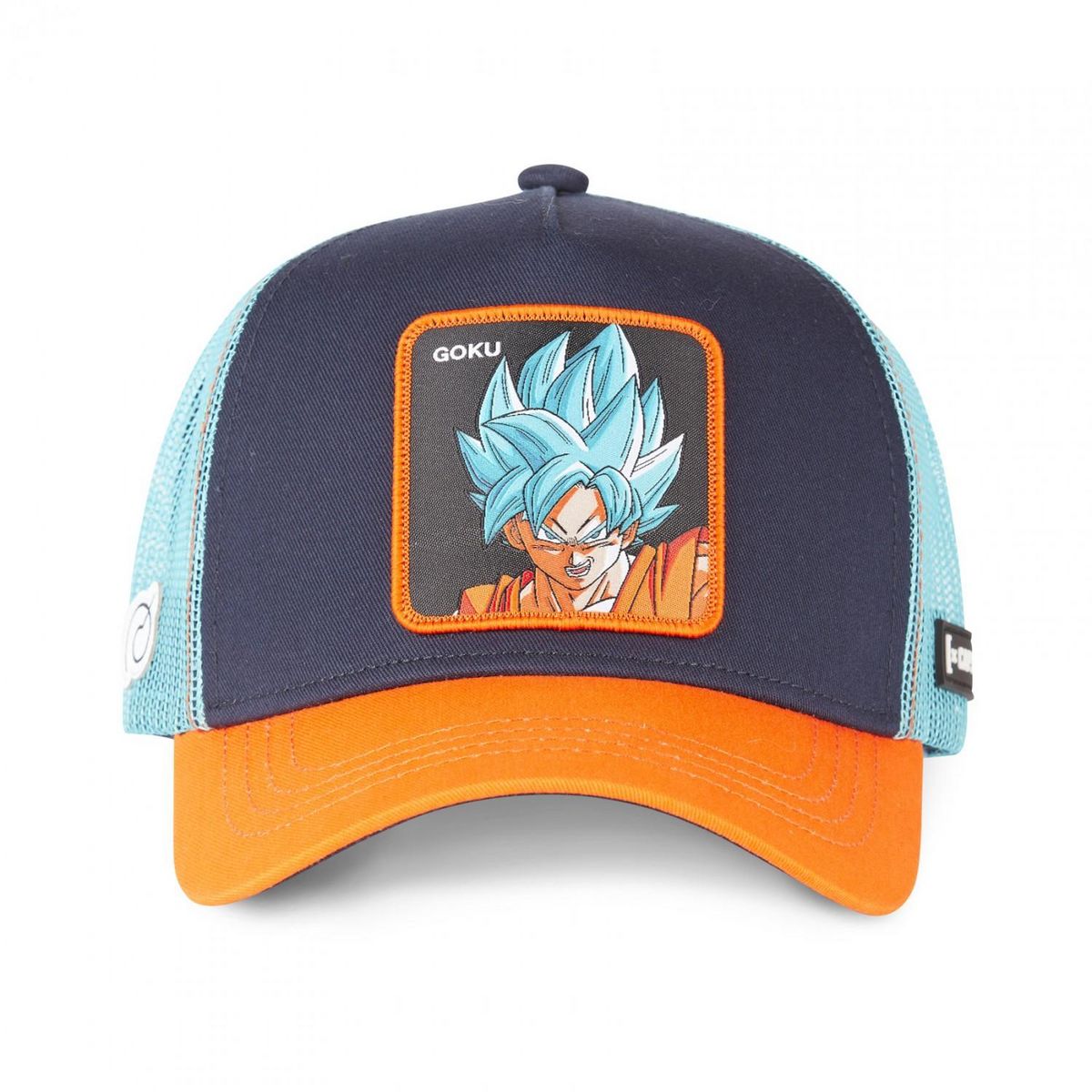 CAPSLAB Dragon Ball Super Goku Snapback Blue